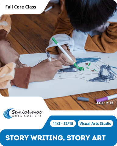 Story Writing, Story Art | 6-12 | Sep 15 - Oct 27