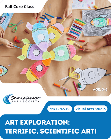Art Exploration: Terrific, Scientific Art! | 3-6 | Nov 7 - Dec 19