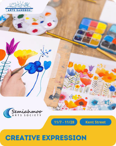 Creative Expression | 55+ | Nov 7 - Nov 28