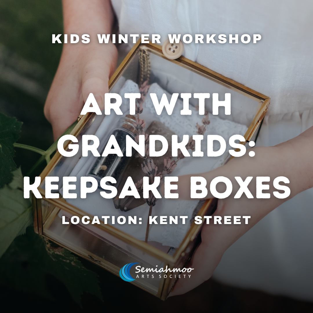 Art with Grandkids: Keepsake Boxes | 3+ | Feb 15