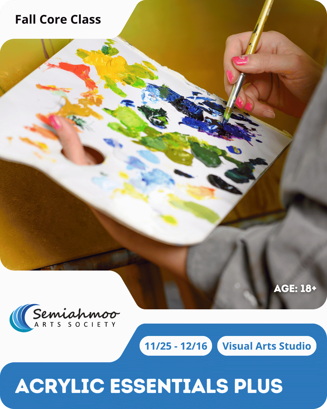 Acrylic Essentials Plus | 18+ | Nov 25 - Dec 16