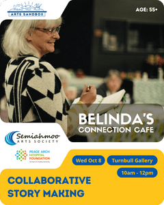 Belinda's Connection Cafe: Collaborative Story Making | 55+ | Oct 8