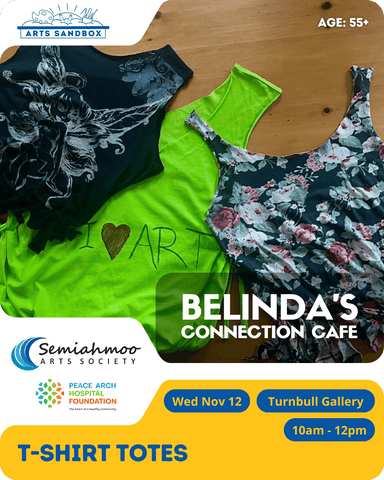 Belinda's Connection Cafe: T-Shirt Totes | 55+ | Nov 12