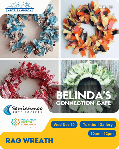 Belinda's Connection Cafe: Rag Wreaths | 55+ | Dec 10