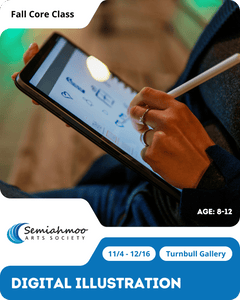 Digital Illustration | 8-12 | Nov 4 - Dec 16