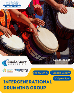 Intergenerational Drumming Group | 16-25 & 55+ | Sep 19, Oct 17