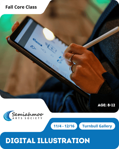 Digital Illustration | 8-12 | Nov 4 - Dec 16
