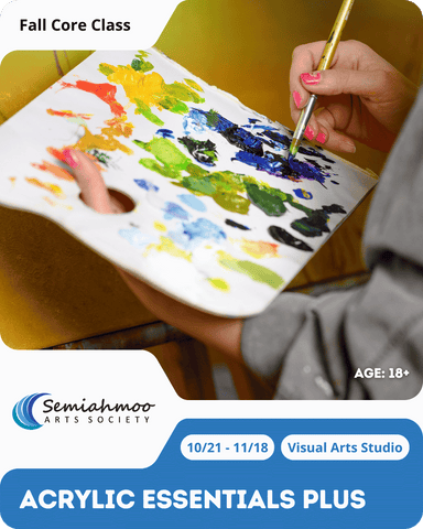 Acrylic Essentials Plus | 18+ | Oct 21 - Nov 18