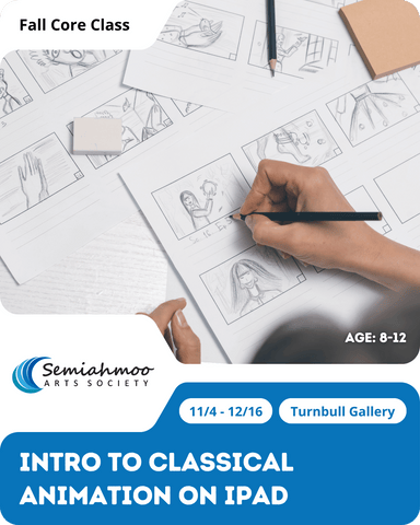 Introduction to Classical Animation On iPad | 8-12 | Nov 4 - Dec 16