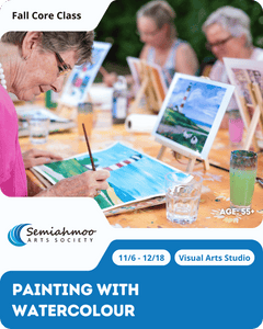 Painting with Watercolour | 55+ | Nov 6 - Dec 18