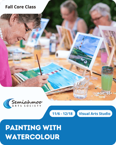 Painting with Watercolour | 55+ | Nov 6 - Dec 18