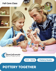Pottery Together | 5+ | Nov 1 - Dec 13