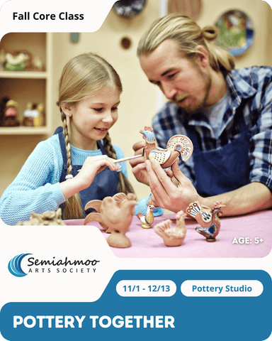Pottery Together | 5+ | Nov 1 - Dec 13