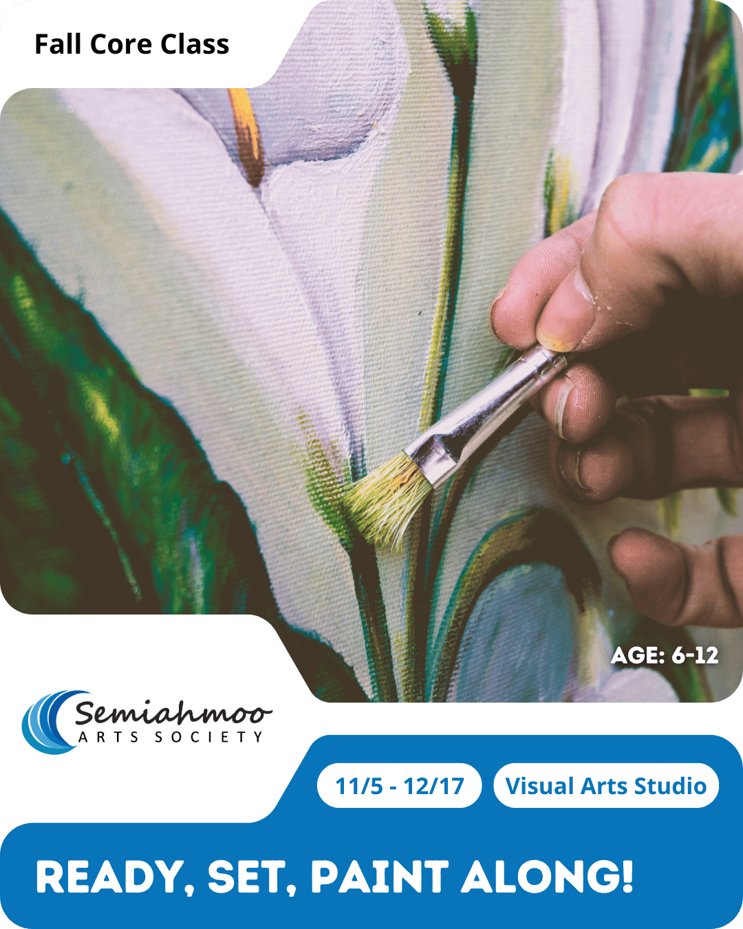 Ready, Set, Paint Along! | 6-12 | Nov 5 - Dec 17