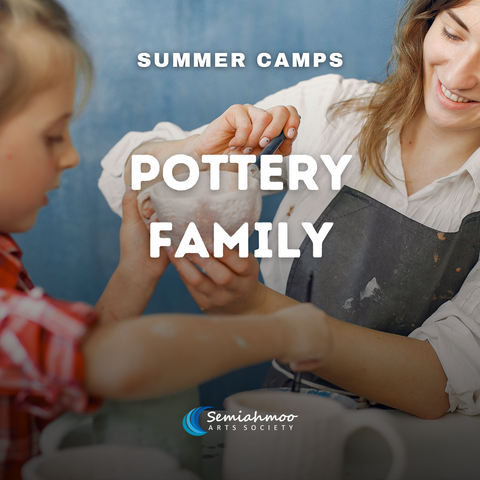 Pottery Camp - Family | 5+ | July 8 - 12