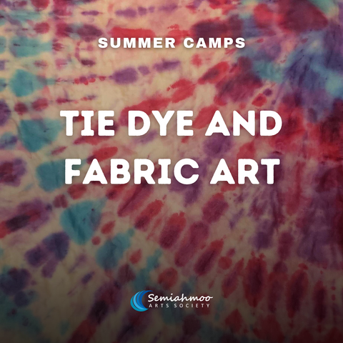 Tie Dye and Fabric Art Camp | 6 - 12 | July 15 - 19