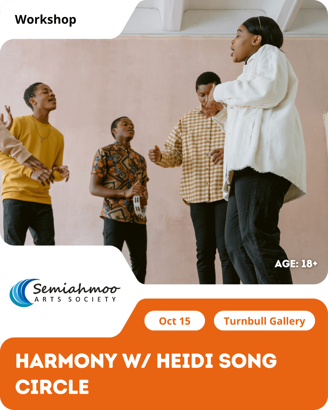 Harmony w/ Heidi Song Circle | 18+ | Oct 15