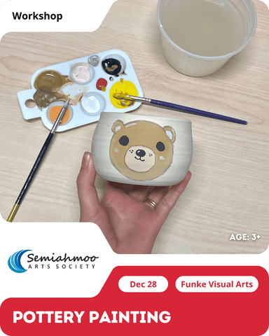 Pottery Painting Workshop | 3+ | Dec 28