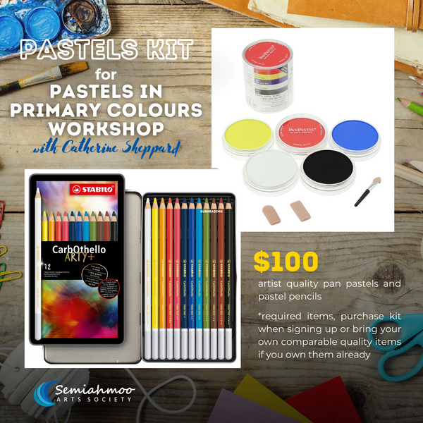 Pastels in Primary Colours Adult Workshop | Jun 1