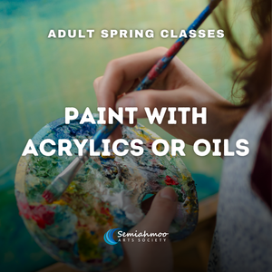 Paint with Acrylics or Oils - Adult | 18+ | Apr 8 - May 13