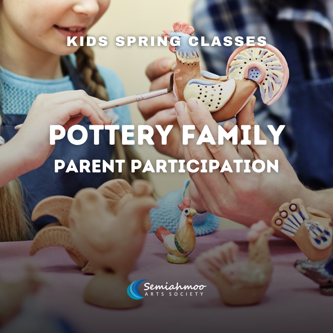 Pottery - Parent Participation | 5+ | Apr 12 - Jun 21